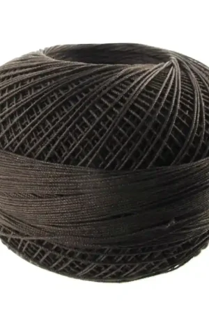 Pagamento Sicuro Fil de coton Lizbeth taille 40 Dark Fudge n°697 x274m