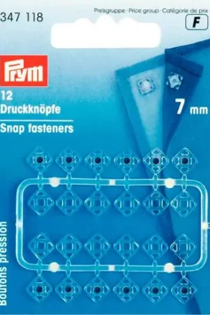Bottoni a pressione - Bottoni a pressione per cucire quadrate - 7 mm - Prym Non Perdere
