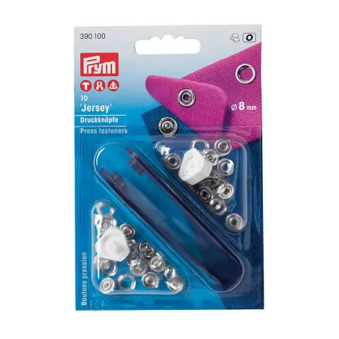 Bottoni a pressione - Kit bottoni a pressione Jersey - 8 mm - Prym Esclusivo