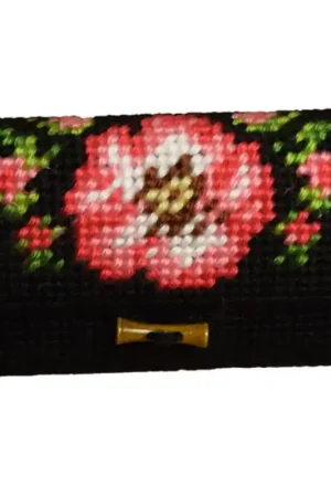 Quantità Limitata Kit di mezzopunto - Borsa Wild Rose - Orchidea