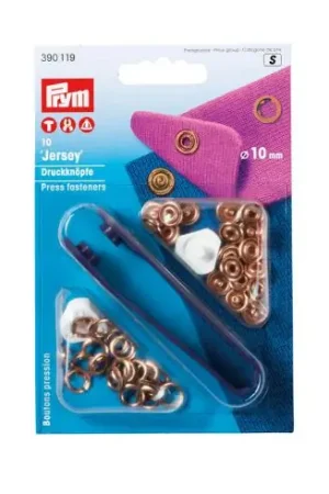 Bottoni a pressione - Kit bottoni a pressione Jersey - 10 mm - Prym Sconto
