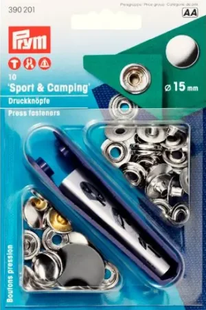 Bottoni a pressione - Kit bottoni pressione Sport - 15 mm - Prym Quantità Limitata