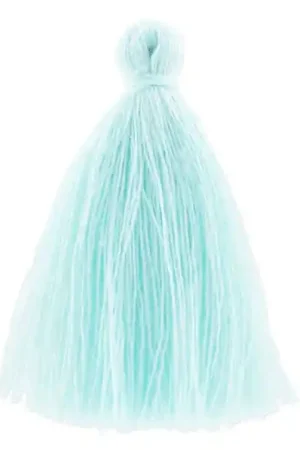 Prezzo Di Fabbrica Pompon imitation coton 43-46 mm Light Azore x1