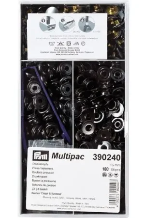 Spedizione Espresso Bottoni a pressione - 100 bottoni a pressione Sport - 15 mm - Prym