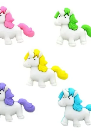 Bottoni Fantasy Unicorns - Dress It Up Offerta