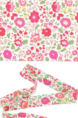 Biais en tissu Liberty - D'anjo - Summer x1m Vendita Finale
