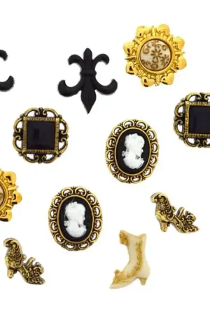 Sconto Bottoni Victorian Miniatures - Dress It Up