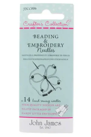 Assortiment d'aiguilles à broderie et broderie de perles taille 5-7-10 x14 Compra Adesso