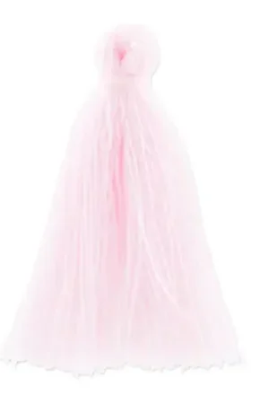 Soddisfatti O Rimborsati Pompon imitation coton 27-30 mm Rose Pastel