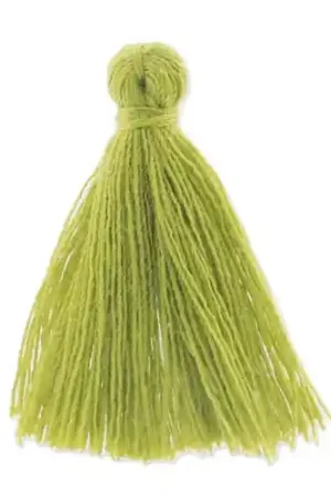 Direttamente Dal Produttore Pompon imitation coton 27-30 mm Olivine