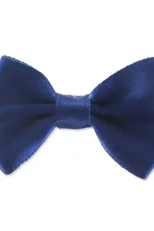 Noeud en satin 37 mm Bleu Nuit Ultimissimo Modello