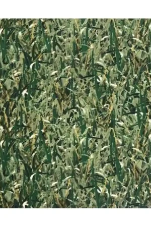 Popolare Wilmington Prints Nature's Song by Michelle Mara, Tessuto Verde Scuro con Fili d'Erba