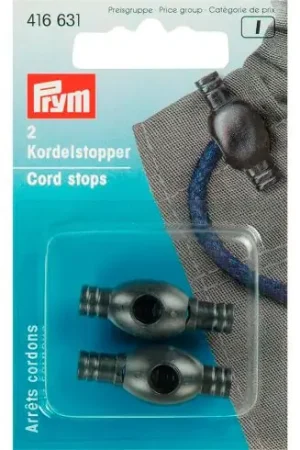 punte - stop cordone - Nero - Prym Prezzo Ridotto