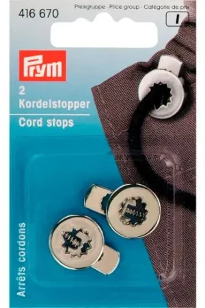 Pagamento Sicuro punte - stop cordone - colore argento - Prym