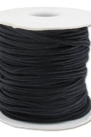 Prezzo Conveniente Soutache 2,5 mm Noir x45 m