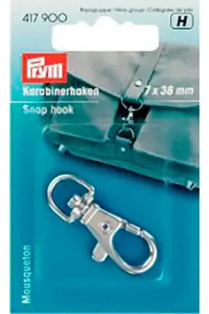 Non Perdere Moschettone  - Argento - 7 x 38 mm - Prym