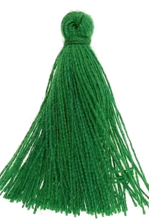 Pompon imitation coton 27-30 mm Vert x1 Affare