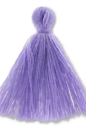 Subito Disponibile Pompon imitation coton 27-30 mm Violet x1