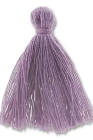 Promozione Esclusiva Pompon imitation coton 27-30 mm Cinnamon x1