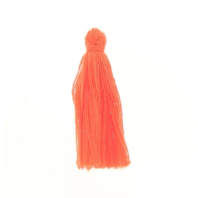 Offerta Speciale Pompon imitation coton 27-30 mm - Orange foncé x1