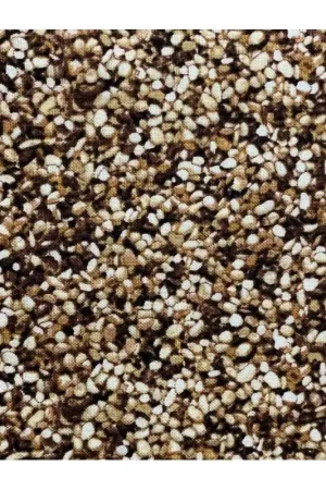 Compra Online The Really useful Fabrics by Fabric Freedom, Tessuto Marrone con Piccoli Sassi