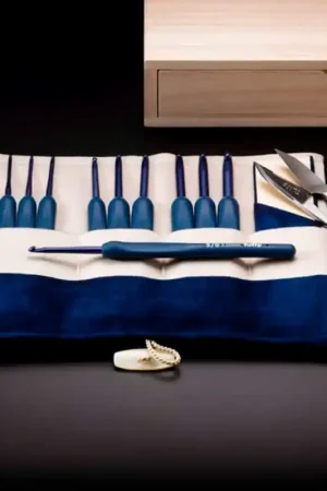 Set di Uncinetti Tulip Wa Bi Etimo Blue Ultima Occasione