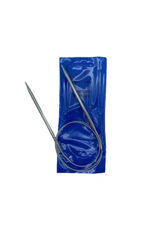 Di Tendenza Ferri Circolari 5,5 Mm Metallo Lunghezza 80 Cm