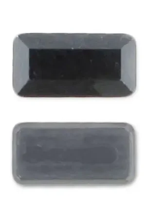 Compra Adesso Strass Hotfix Rectangles PureCrystal 2510 5x2.5mm Jet Hematite x10