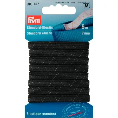 Affare Merceria - Elastici - Elastico standard 7mm nero - Prym