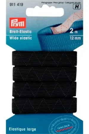 Quantità Limitata Merceria - Elastici - Elastico standard 12mm nero - Prym