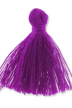 Pompon imitation coton 27-30 mm Amethyst x1 Offerta