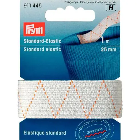 Merceria - Elastici - Elastico largo 25mm bianco - Prym Compra Online