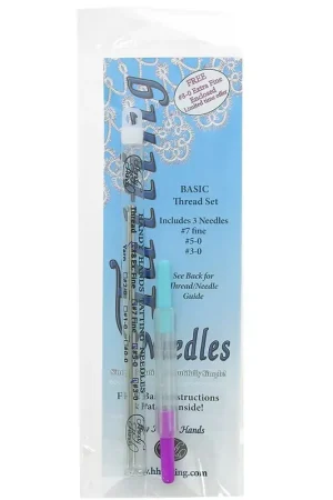 Must-Have Set de 4 aiguilles Tatting 8, 7, 5-0, 3-0