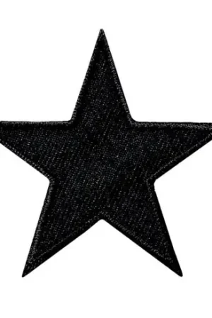 Termoadesiva - 2 motivi a stella nera - Prym Offerta