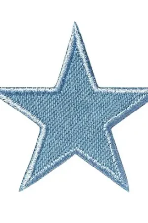 Termoadesiva - 2 motivi a stella blu - Prym Promozione