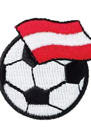 Termoadesiva - Calcio - bandiera austriaca - Prym Vendita Finale
