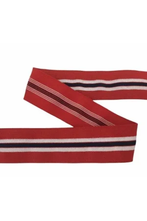 Nuova Collezione Passamaneria Gallone Elastico Riga Alto 4 Cm