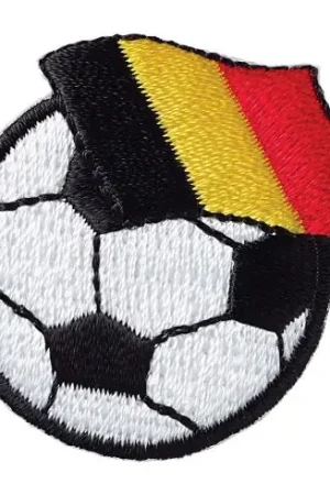 Prezzo Ridotto Termoadesiva - Pallone da calcio - bandiera belga - Prym