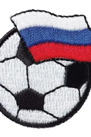 Promozione Termoadesiva - Pallone da calcio - bandiera russa - Prym
