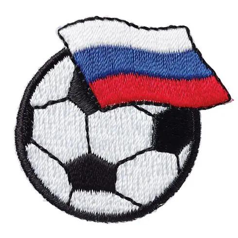 Promozione Termoadesiva - Pallone da calcio - bandiera russa - Prym