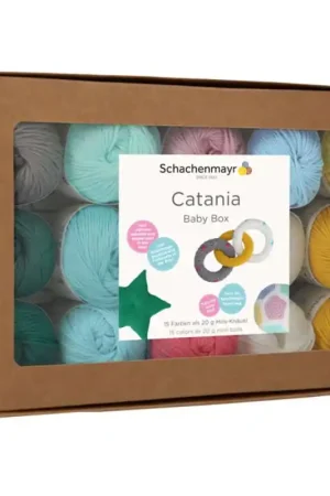 Set da 15 Gomitoli Schachenmayr Catania - Baby Box A Buon Prezzo