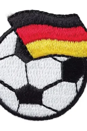 Prezzo Scontato Termoadesiva - Ballon football - drapeau allemand - Prym