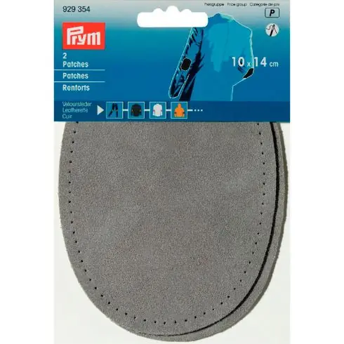 Solo Oggi Rinforzi di cucito - Rinforzo in pelle grigio - Prym