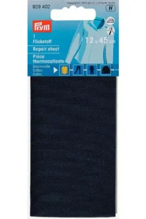 Subito Disponibile Rinforzi Ferro su ferro - Parte di riparazione termoadesiva cotone bianco - Prym