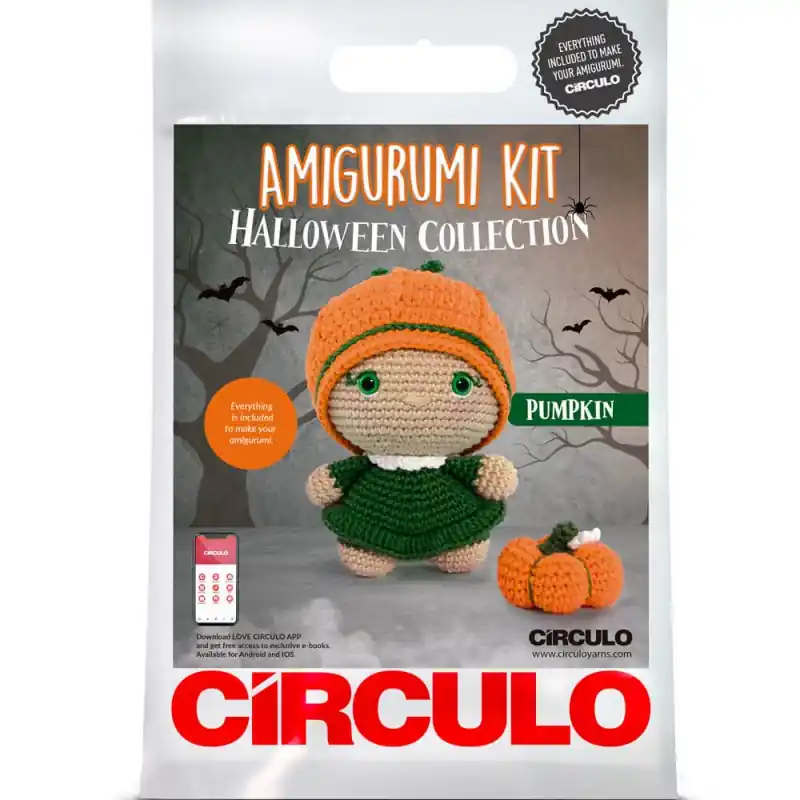 Prezzo Basso Kit Amigurumi Zucca di Halloween - Circulo