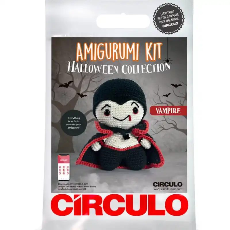 Kit Amigurumi Halloween Vampiro - Circulo Spedizione Espresso