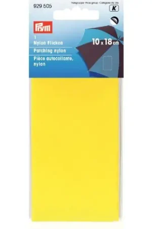 Promozione Rinforzi Ferro su ferro - Parte di riparazione termoadesivo nylon giallo - Prym