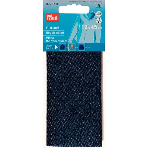 Rinforzi Ferro su ferro - Parte di riparazione termoadesivo jeans denim - Prym Promozione