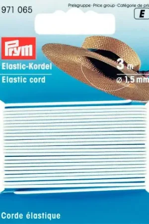 Consegna Rapida Elastica - Corda elastica 1,5mm bianca - Prym
