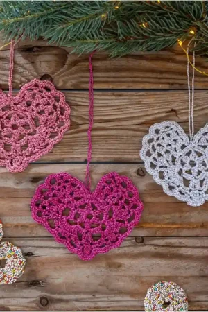 Super Prezzo Kit all'Uncinetto - Cuori - Anchor